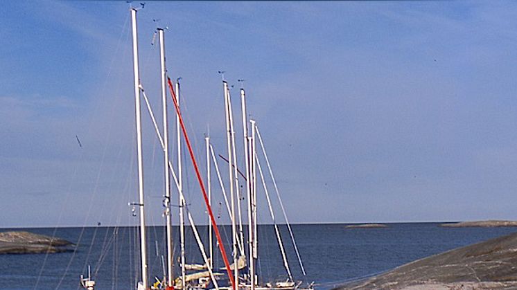 Framsida på boken Stora båtboken - Segelbåt