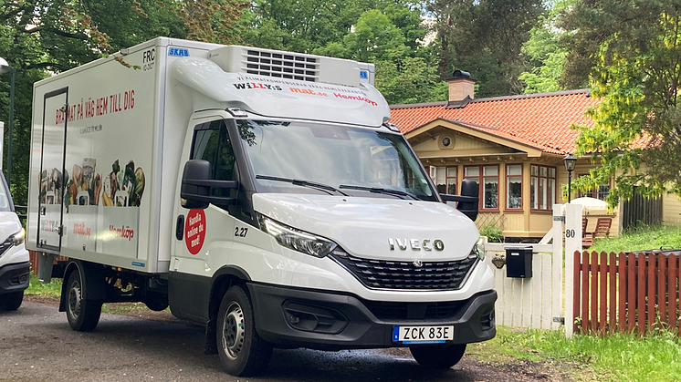 IVECO har levererat kylbilar till kunden Dagab