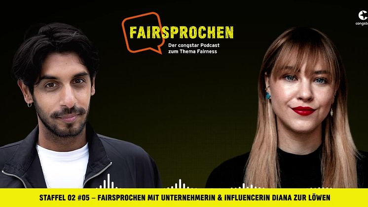 congstar FAIRsprochen mit Diana zur Löwen