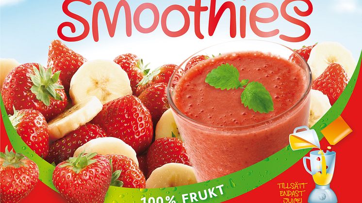 BOB Smoothie – ett bekvämt sätt att få i sig 25 % av dagsbehovet av frukt och grönt