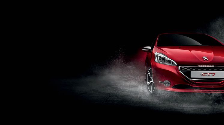 Sverigepremiär för Peugeot 208 GTi - komprimerad körglädje