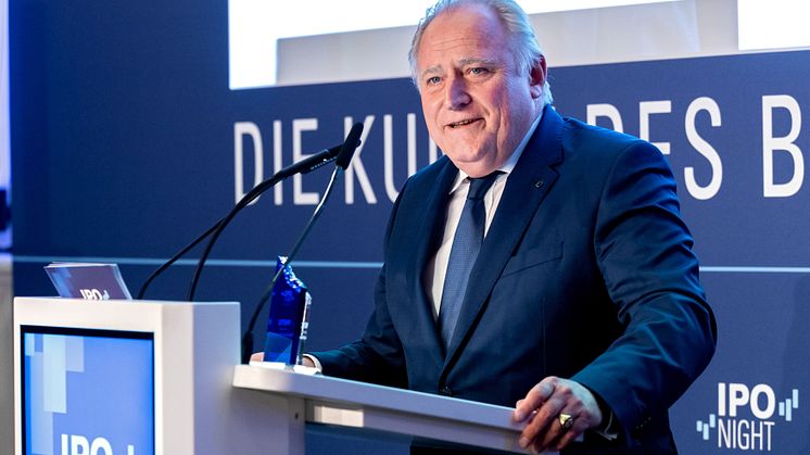 IPO Award 2023_CO-CEO Hugo Falter bei Dankesrede