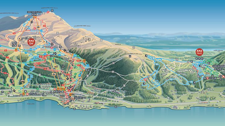 Fortsatt stark hemestertrend: +20 procent hos SkiStar Åre till sommaren
