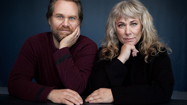 Stina Wollter och Erik Hemmingsson, foto Gabriel Liljevall