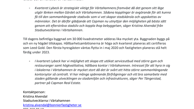 Värtahamnen får en ny entré