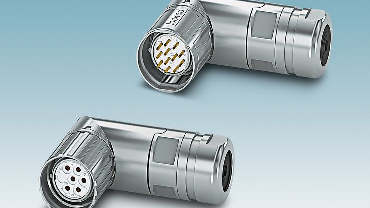 Nyhed: Vinklede M23 rundstik