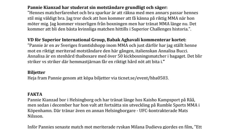 Italienskt motstånd till Pannie, bästa kvinnliga kortet någonsin