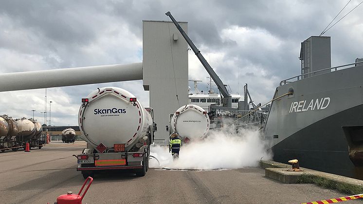 Bunkering LNG - now also at CMP