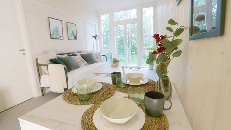 Environmental friendly student family housing