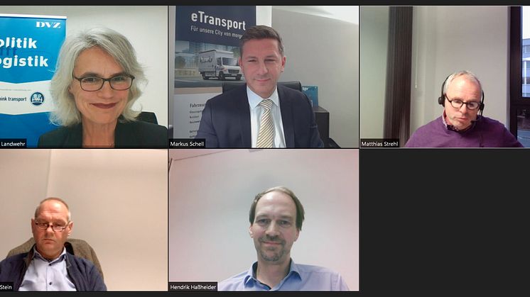 Politik trifft Logistik: Gipfeltreffen als Online-Konferenz 