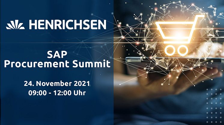 Online-Seminar der HENRICHSEN AG über Digitalisierung für den Einkauf in SAP. Bild. HAG