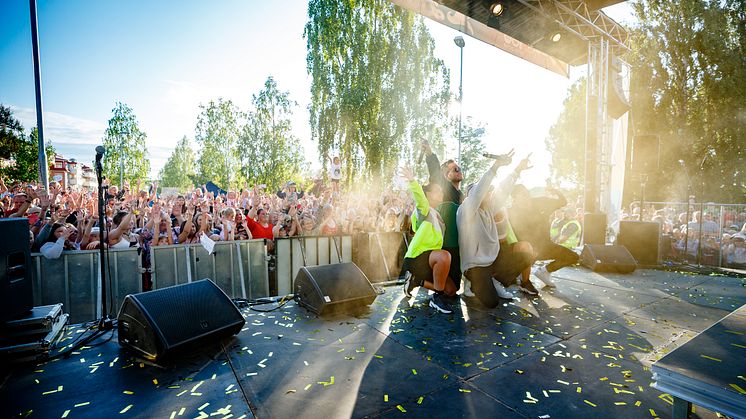 Boden Alive 2019, Samir och Viktor. Foto Mats Engfors/Fotographic