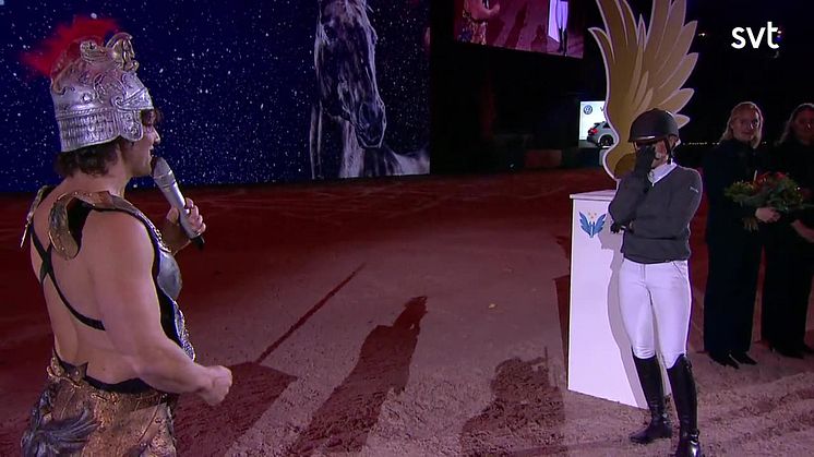 Maria Wallberg kommenterar Nassim Al Fakirs frieri SVT Sport