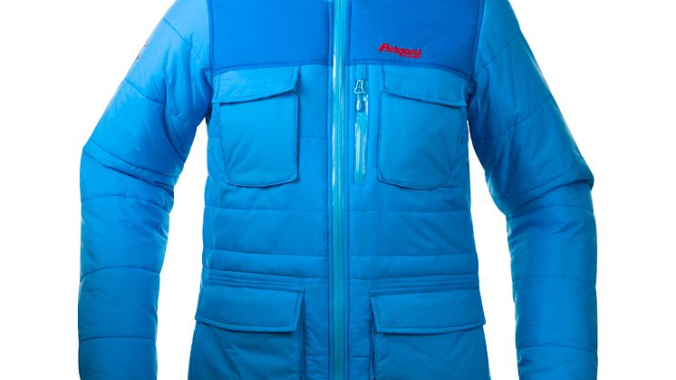 Juvass Lady Jacket - Br Sea Blue/Lt Sea Blue/Red