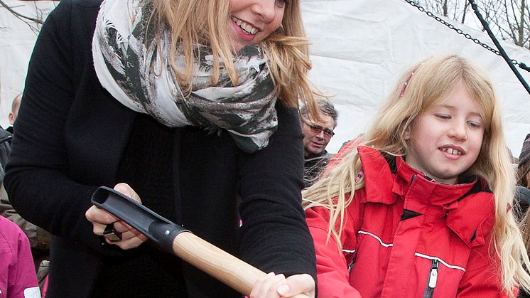  Nu invigs Vegalyckan - med skolbarn och studenter i samma hus