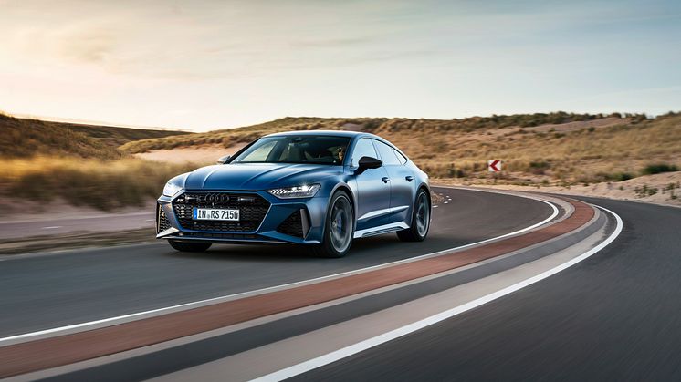 Audi RS 7 Sportback performance (Ascariblå mat)