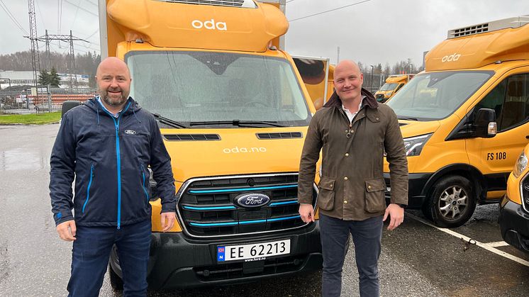 Ford E-Transit skapbil Oda 2022