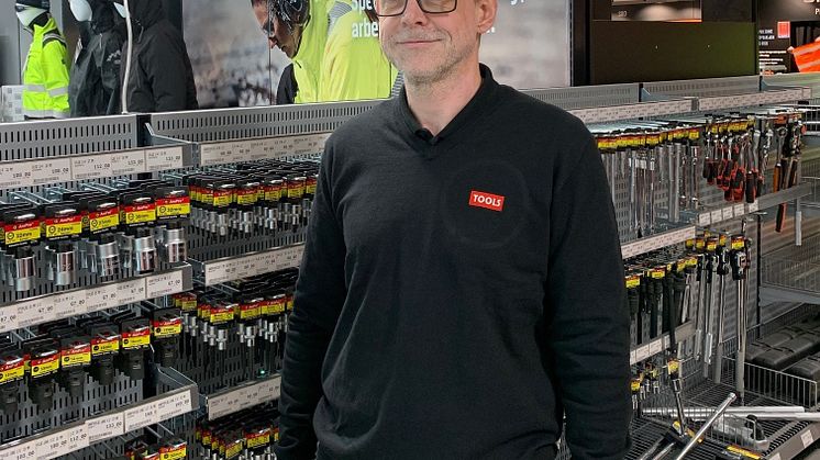 Butikksjef Erik Christensen, TOOLS Arendal