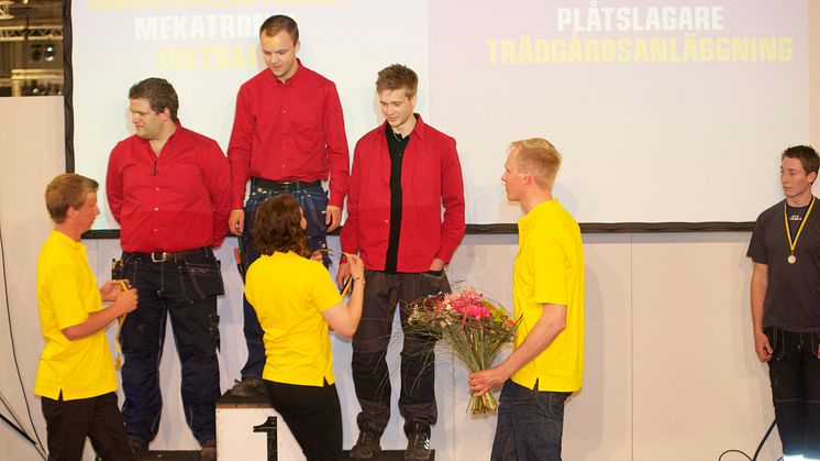 Prisutdelning Yrkes-SM 2012