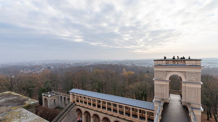 Das Belvedere Pfingstberg ist ein beliebter Ausflugsort - und eine begehrte Hochzeitslocation