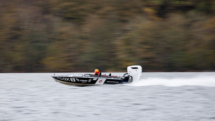Cox Marine's CXO300 clinch's a coveted World Record title at Coniston Speed Week.
