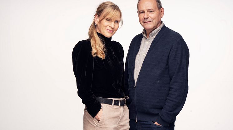Svein Tindberg og Liv Bernhoft Osa skal gjenta rollene dei sist gjorde i 1985 - nemleg rollene som Romeo og Julie. Foto: Fredrik Arff.