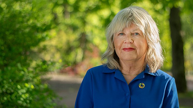Eva Ternegren (MP), ordförande i Göteborgs Stads inköps- och upphandlingsnämnd. Foto: Ebba Billström. 