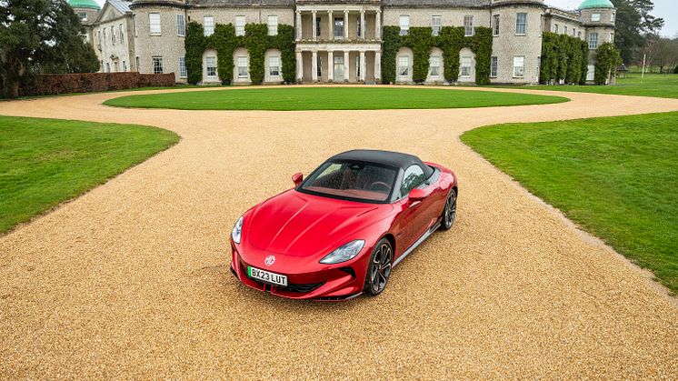 MG Cyberster vil være en av hovedattraksjonene på Goodwood Festival of Speed 2024