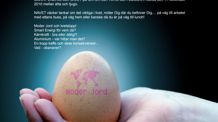 Om alla i världen levde som vi i Sverige skulle det behövas drygt tre jordklot –men vi har bara en planet!