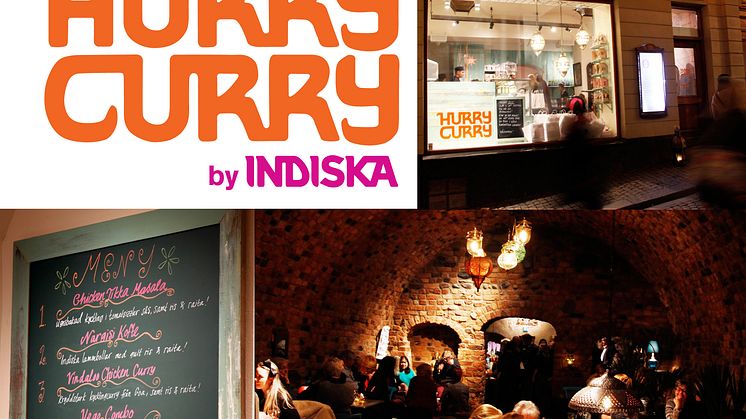 HURRY CURRY öppnar i Gamla Stan 