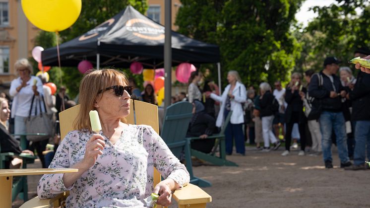 Invigning residensparken 6. Fotograf iselinphotography