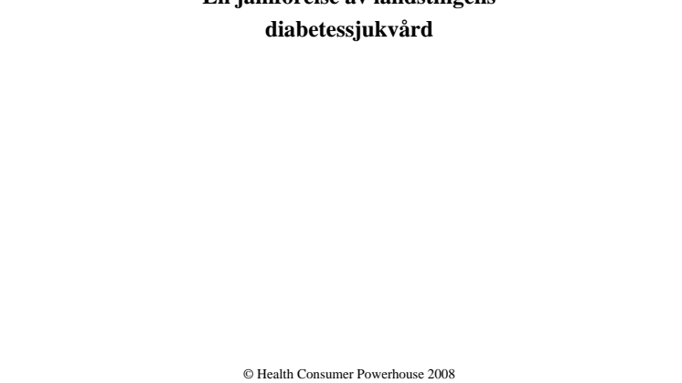 Diabetesindex 2008