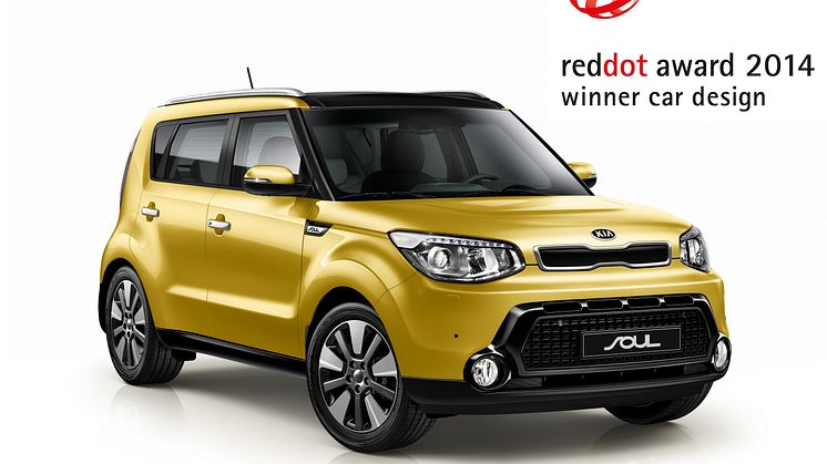 ’red dot’ designpris till nya Kia Soul