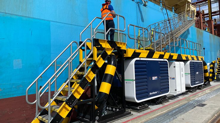 MoorMaster NxG units at the APM Terminals MedPort Tangier