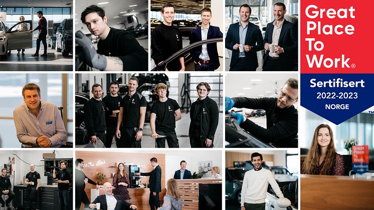 Bavaria Norge sertifiseres av Great Place to Work for sjette gang i følge