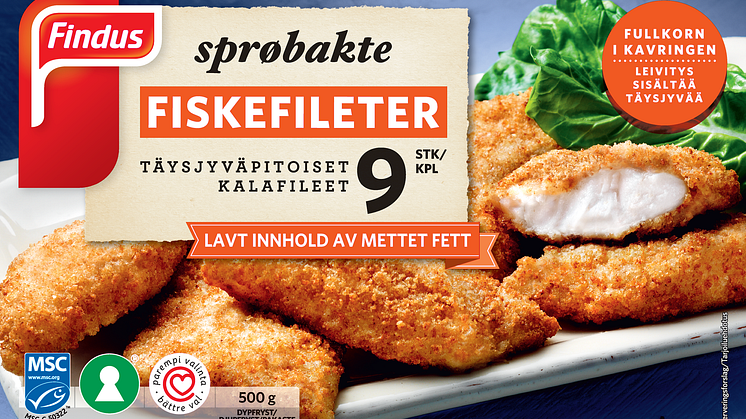 Findus Sprøbakte fiskefileter