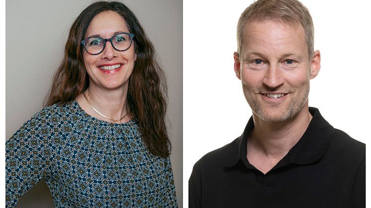 Helén Fält och Fredrik Almqvist, QureTech Bio.