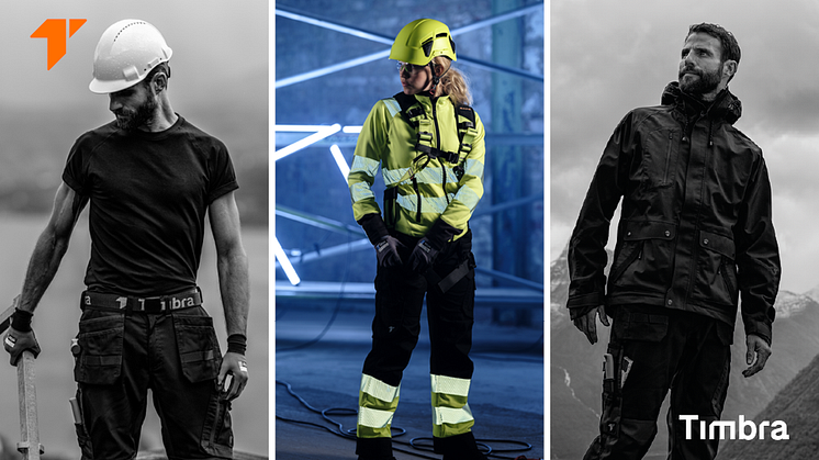 Optimala arbetskläder för hantverkare – nu lanseras Timbra hos Optimera!