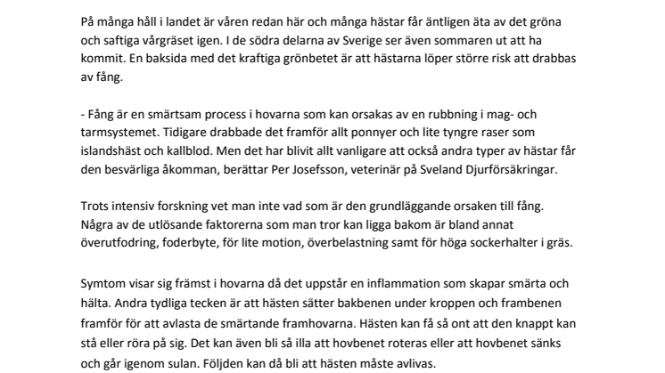 Fång ökar på vårkanten 