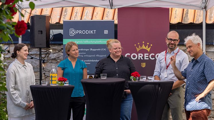 Panel discussion at Almedalsveckan