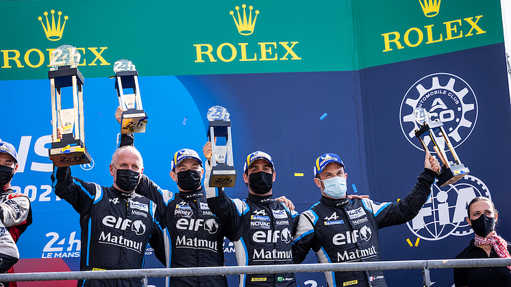 Alpine på podiet i LeMans 2021