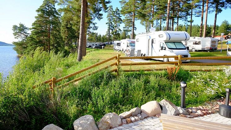 Leksand Strand ny femstjärnig campinganläggning