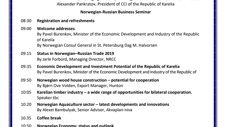 Aquaculture competence to Karelia Russia 