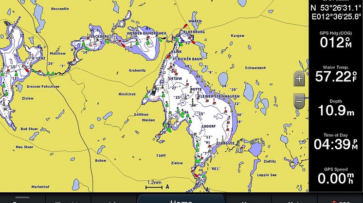 Garmin BlueChart2022 Eldenburg (c) Garmin Deutschland GmbH