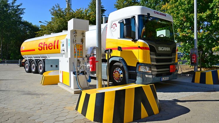 Scania engagiert sich im Konsortium BioLNG EuroNet  für LNG-betriebene Lkw.