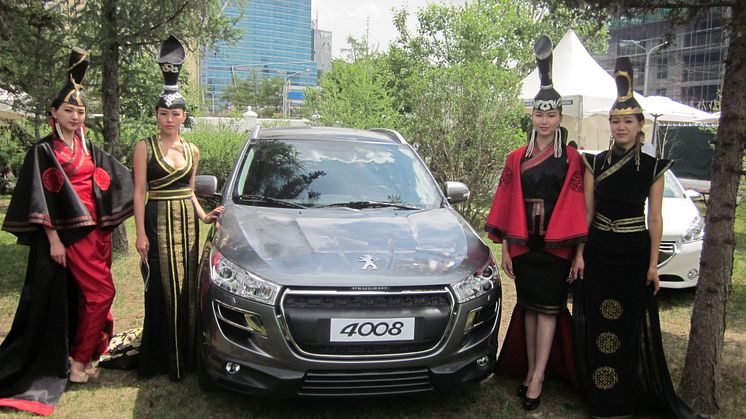 Premiär för Peugeot i Mongoliet