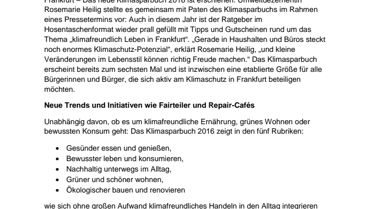 Klimasparbuch