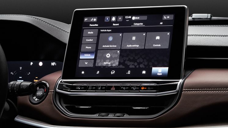 11.  New Jeep� Compass interior