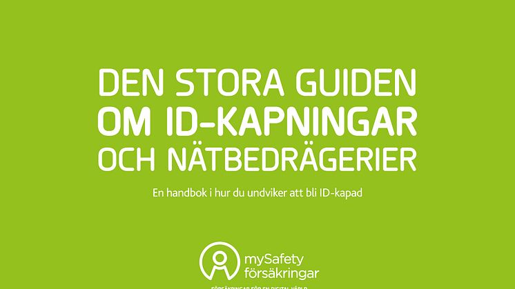 mySafety Försäkringar lanserar handbok som skydd mot ID-kapningar och nätbedrägerier 