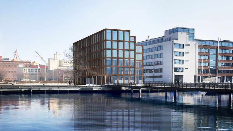 ​Ny kontorsfastighet byggs på Lindholmen - En av få byggrätter med färdig detaljplan för kontor i Göteborg har markanvisats till Husvärden AB.